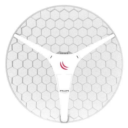 MikroTik LHG XL 5HP - RBLHG-5HPnD-XL with 27 dBi 5 GHz antenna, dual-chain wireless