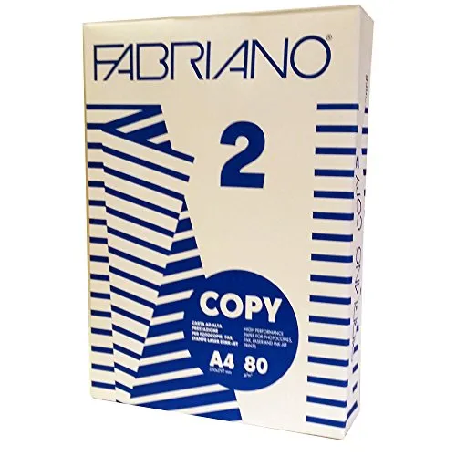 FABRIANO COPY 2 A4 PERF.41021297 CARTA FOTOCOPIE 500fg x 5 risme