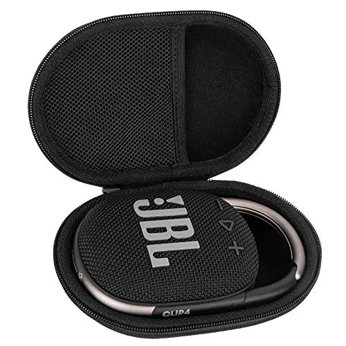 Custodia Per JBL CLIP 4 Speaker Bluetooth Portatile, Borsa Protettiva Rigida Cover Case (black)