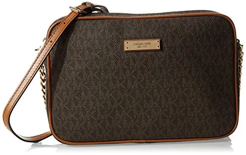 Michael Kors Jet Set Item - Borse a secchiello Donna, Brown, 5x16.5x24 cm (W x H L)