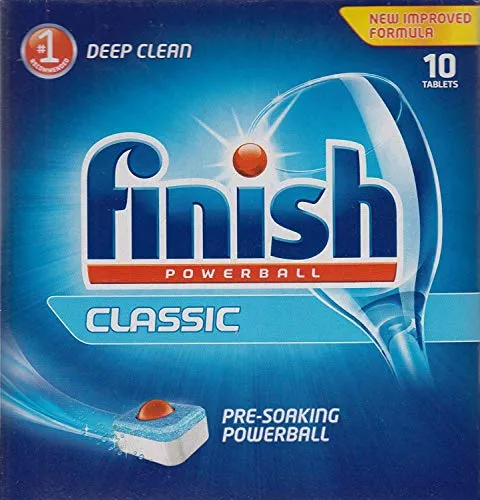 Finish detergente lavastoviglie, 10 tabs