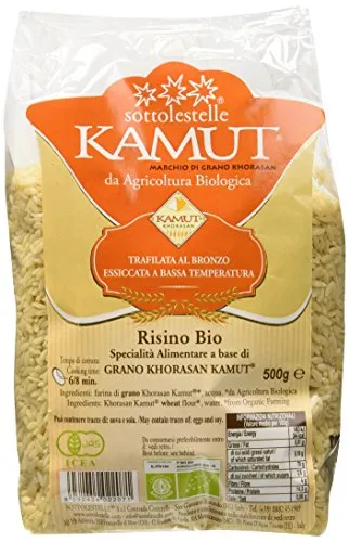 Sottolestelle Risino Khorasan Kamut - 12 confezioni da 500gr - Totale  6 kg