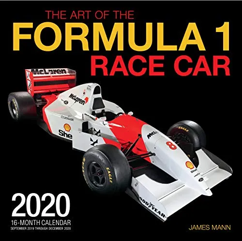 The Art of the Formula 1 Race Car 2020: 16-Month Calendar - September 2019 through December 2020