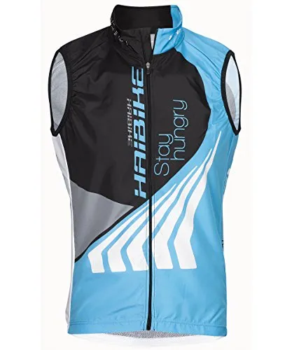 Hai Bike Uomo 740672 Wind Gilet, Uomo, Windweste 740672, Blau