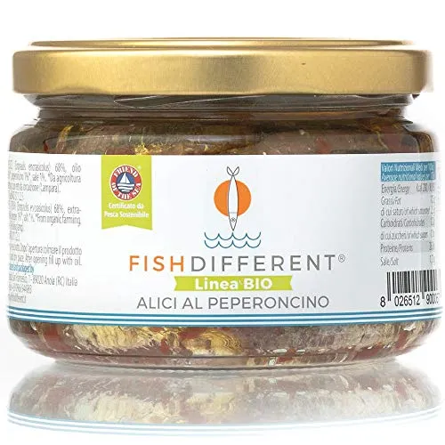 Fish Different - Alici Al Peperoncino 250g