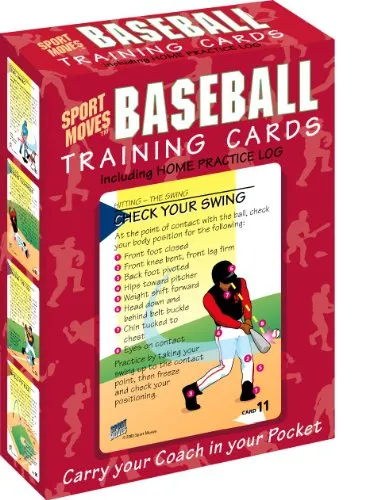 Sport Moves Baseball Training Cards (English Edition)