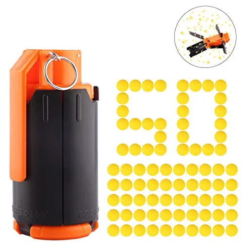 LoKauf Water Bullet Bomb + 50pcs Rival Balls Proiettile Freccette Accessori per Nerf