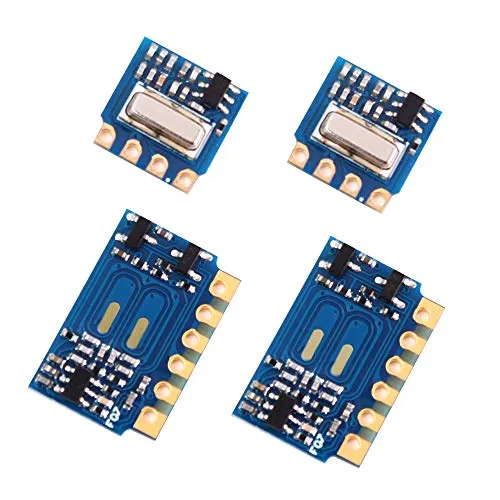 PEMENOL 2 pezzi 433 Mhz Trasmettitore modulo ricevitore x H34A trasmettitore + H3V4F, Wireless e Kit per Arduino Raspberry Pi