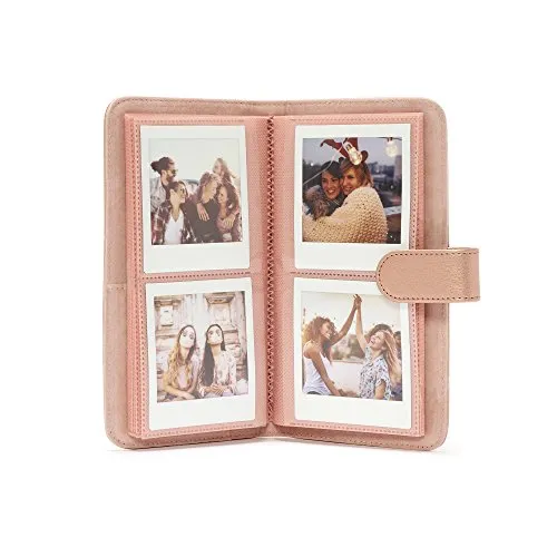 Fujifilm Instax SQUARE album fotografico e portalistino Rose Gold 80 fogli 62 x 62 mm