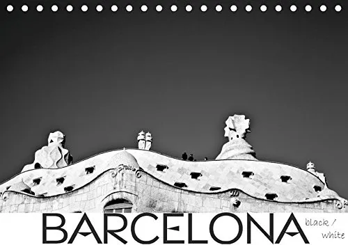 BARCELONA [black/white] (Tischkalender 2019 DIN A5 quer): Die katalanische Metropole ist immer eine Reise wert. Dieser Kalender präsentiert Barcelona ... (Monatskalender, 14 Seiten ) (CALVENDO Orte)