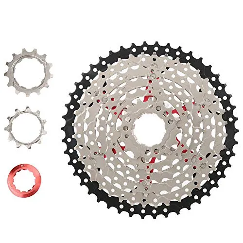 Cassetta Ruota Libera per Bici 8 velocità 46T Ingranaggio Grande Mountain Bike Cassetta Cava Ultraleggera Volano Libero Filetto Volano Accessorio Bicicletta