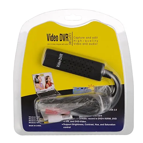 Generic EasyCap USB 2.0 audio video Capture Adapter TV VHS DVD