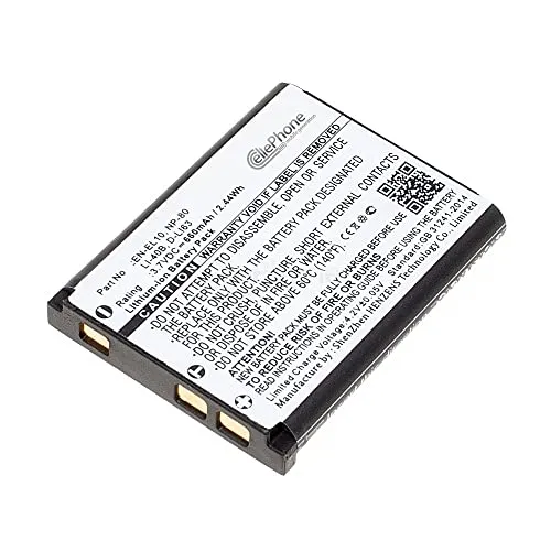 cellePhone Batteria Li-Ion Compatibile con Panasonic KX-TCA285 KX-TCA385 KX-UDT121 KX-UDT131 (sostituita N4FUYYYY0047)