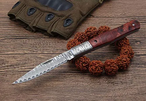 FARDEER Knife 7TA1 Coltello da Caccia da Esterno Pieghevole di Alta qualità