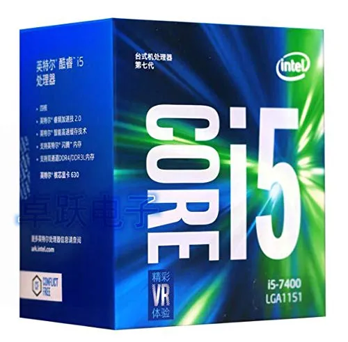 i5 7 Series Processor I5 7400 I5-7400 Boxed Processor CPU LGA 1151-land FC-LGA 14 nanometers Quad-Core