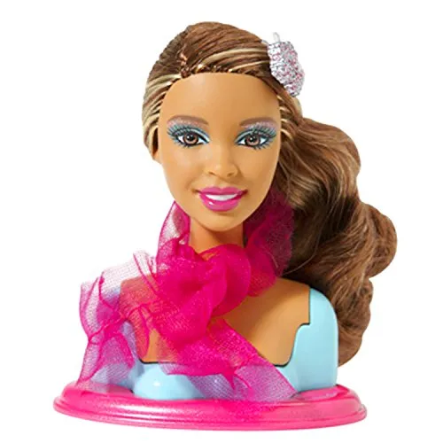 Barbie Mattel T9129 Bambola Accessori -Testa Fashionistas Crea Il Look Artsy