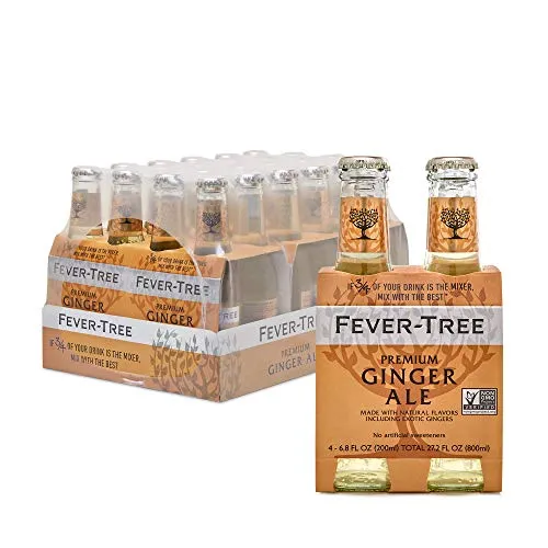 Fever Tree Premium Ginger Ale 200ml 24 bottiglie