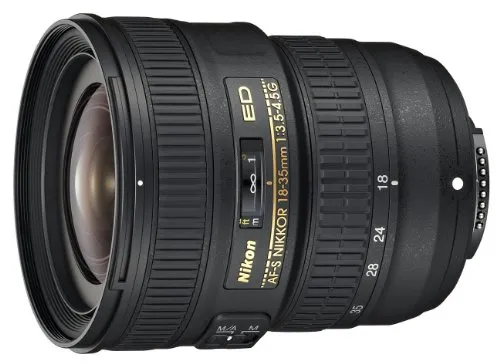 Nikon Obiettivo Nikkor AF-S 18-35 mm f/3.5-4.5G ED, Nero [Versione EU]