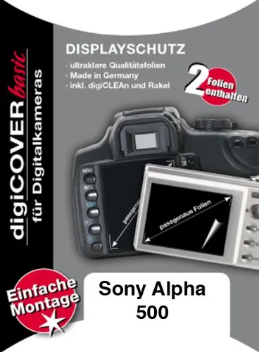 DigiCover A2270 protezione per schermo Sony Alpha 500
