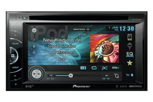 Pioneer AVH-X3600DAB Autoradio 2 DIN AV 6,1 Pollici con DVD, Sintonizzatore DAB, Predisposizione Advanced App Mode (Solo iPhone 4/4S)