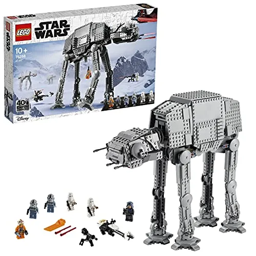 LEGO Star Wars AT-AT, Set di Costruzioni Ricco di Dettagli per Ricreare la Battaglia di Hoth e Altre Scene Classiche della Trilogia Con 6 Minifigure, Idea Regalo per Ragazzi 10+ Anni, 75288