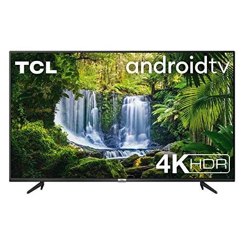 TCL TV 43", 4K HDR, Ultra HD, Smart TV con Sistema Android 9.0, Design senza Bordi (Micro Dimming PRO, Dolby Audio, Compatibile con Google Assistant e Alexa)