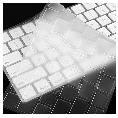 i-Buy Protezione per Tastiera Compatibile con Apple Magic Wireless, Ultrasottile Keyboard Protective Skin, Trasparente Tastiera Cover in TPU [Layout Inglese UE]-TPU