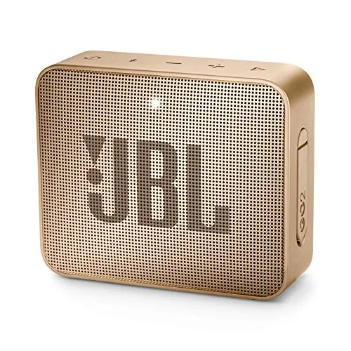 JBL GO2 Champagne - Speaker portatile waterproof con connettività Wireless Bluetooth, Vivavoce e Batterie ricaricabili integrate (JBLGO2CHAMPAGNE)