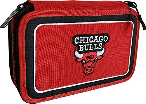 NBA CHICAGO BULLS ASTUCCIO 3 ZIP COMPLETO 62612