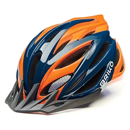 Briko Morgan - Casco, unisex, colore: blu