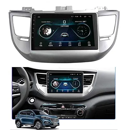 ACEOLT Android 9.1 Car Stereo 1080P HD Touch Screen Multimedia Lettore MP5 per Hyundai Tucson 2015-2018, GPS/FM/Bluetooth Autoradio e Sistema di Navigazione