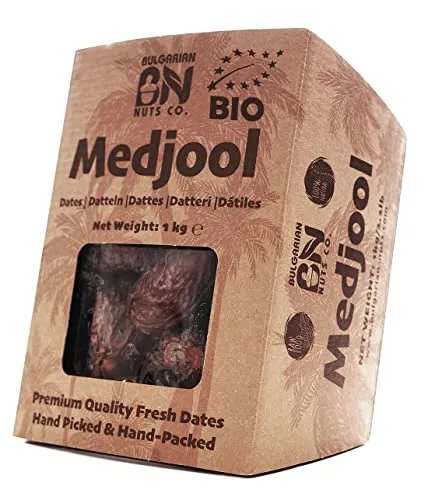 1 kg Bio Datteri Medjool Freschi - senza zucchero, glutine, additivi