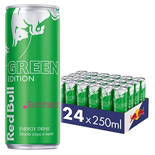 Red Bull Energy Drink, Gusto Dragon Fruit, 250 ml (24 Lattine)