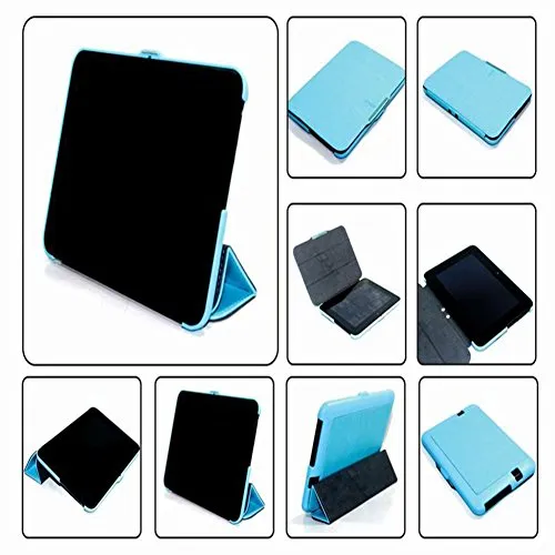 Meijunter Blue Titolare Pelle Protector Pouch Caso Copertina Coprire Case Cover per 7" Kindle Fire HD 7 2th 2012 Tablet