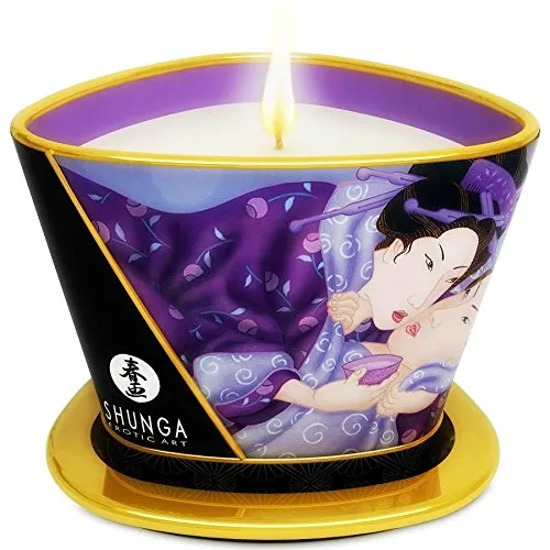 SHUNGA CANDELA MINI CANDLE MASSAGE CAREZZA IN FRUTTA ESOTICA 170ML