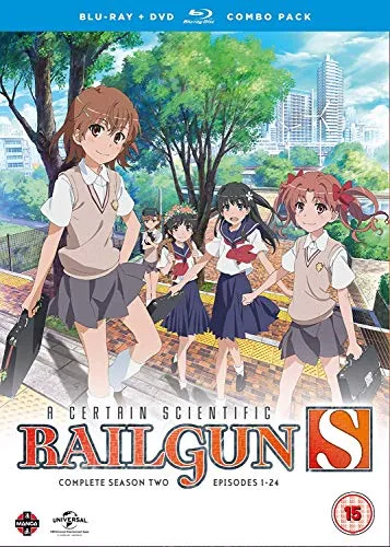 Certain Scientific Railgun S: Complete Season 2 (7 Dvd) [Edizione: Regno Unito]