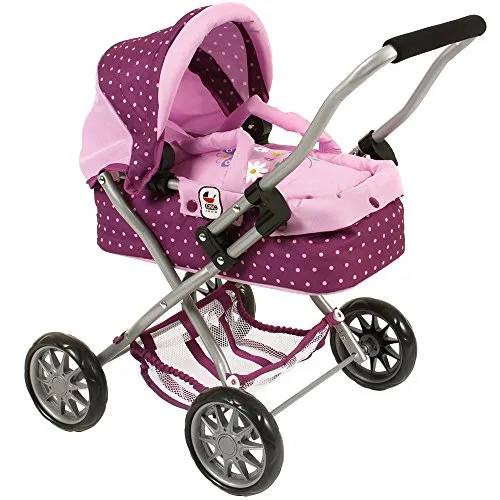 Bayer CHIC 2000 555 29 – Cart Smarty Dots Mora, Lilla/Rosa