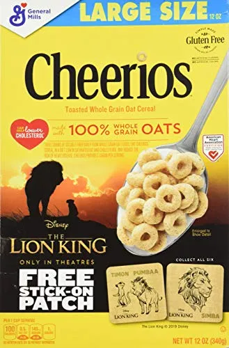 General Mills Cereals Cereali Cheerios - 340 g