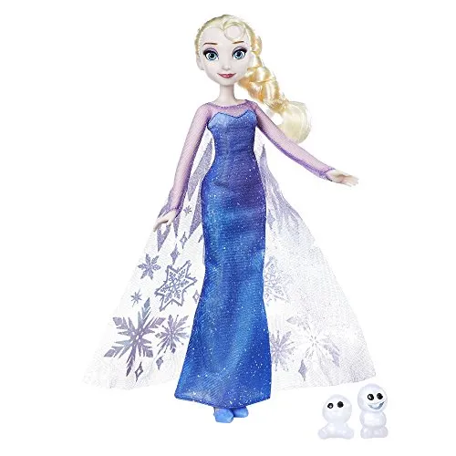 Disney Frozen - Bambola Northern Lights Elsa & Snowgie , B9201ES0