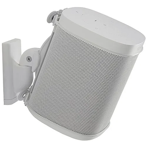 Sanus regolabile supporto a parete per Sonos Play: 1 e Play: 3 speaker – bianco