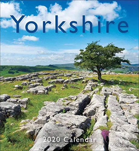Yorkshire Mini Easel Desk Calendar 2020