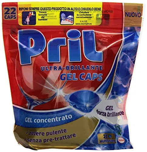 Pril Gel Forza Brillante, 22 Capsule