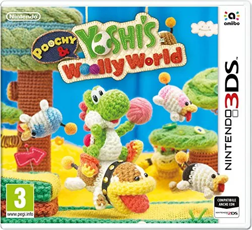 Poochy & Yoshi's Woolly World - Nintendo 3DS