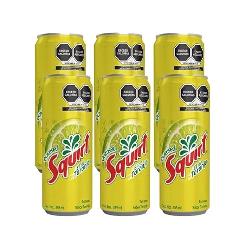Squirt Pompelmo Soda Drink 355 ml (confezione da 6)