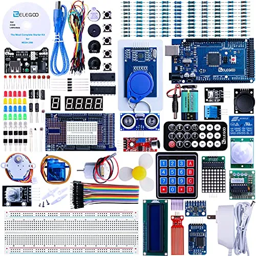 ELEGOO Mega 2560 Project The Ultimate Starter Kit w/TUTORIAL Compatibile con Arduino IDE