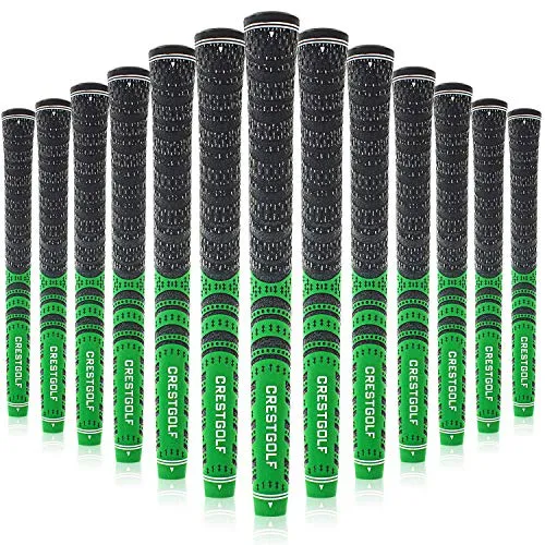 13PC ---- Golf Grips Carbon filato Cord mazze da golf Grips durevole Golf Club Grips accessori, green