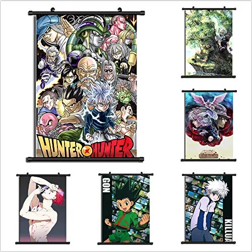 Per Anime Hunter X Hunter Manga Adesivo murale Scroll Room Home Decoration Wall Art (#659,40x60cm/16x24inches)