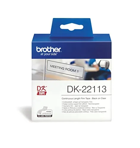Brother DK-22113 Pellicola per Etichette, Trasparente