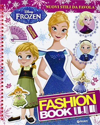 Fashion book. Nuovi stili da favola. Frozen. Con adesivi. Ediz. illustrata