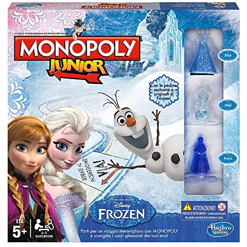 Hasbro Gaming- Monopoly Frozen Junior